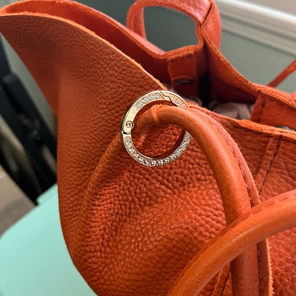 RARE Color- Portland Leather Goods Large Devan in KOI - Picture 6 of 14